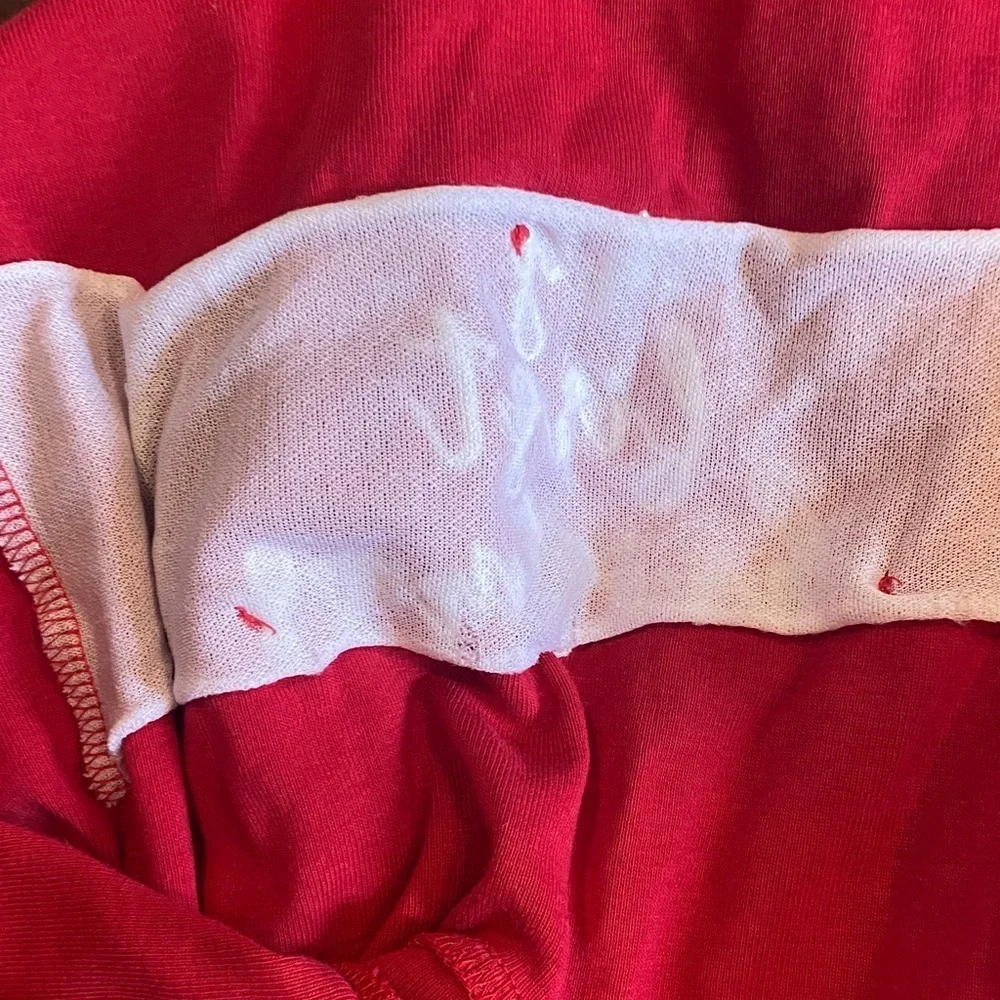 Pottery Barn Kids Festive Red Footie Pajamas
